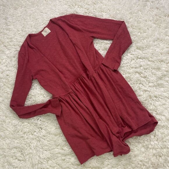 T. la Beria Peplum Open Cardigan - Picture 2 of 6